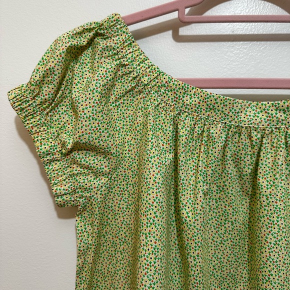 Ann Mashburn Floral Printed Top - Size Small - Picture 2 of 5